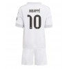 Baby Fußballbekleidung Real Madrid Kylian Mbappe #10 Heimtrikot 2025-26 Kurzarm (+ kurze hosen)